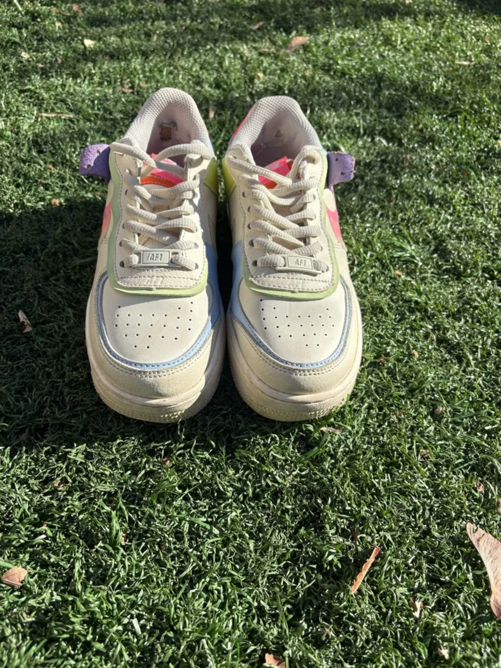 Nike Low-Top Air-Force One Shadow Pastel - Picture 7 of 9